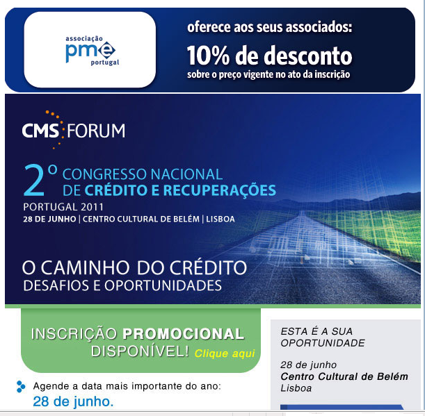 Congresso Recuperação de créditos com o apoio PME-Portugal